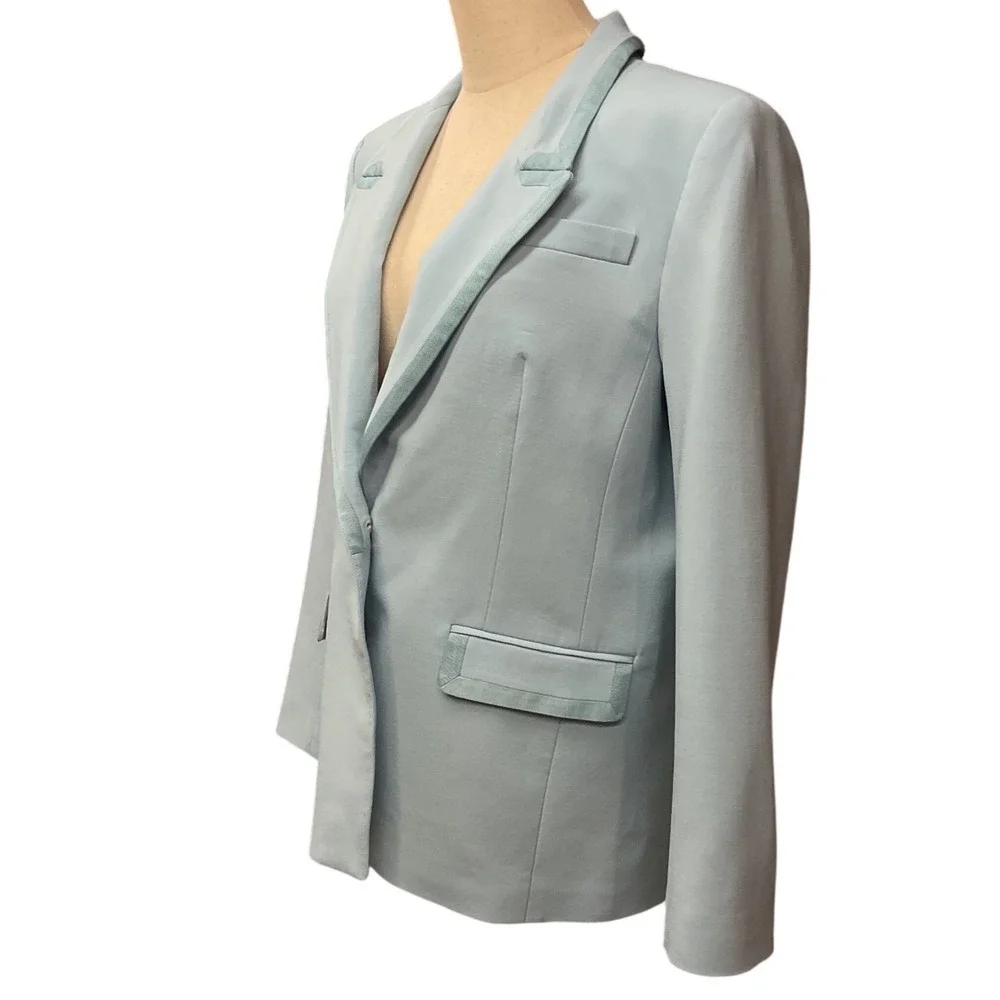 J. Crew Vivienne Collared Blazer in Italian Stretch Merino Wool Blend‎ Size 10